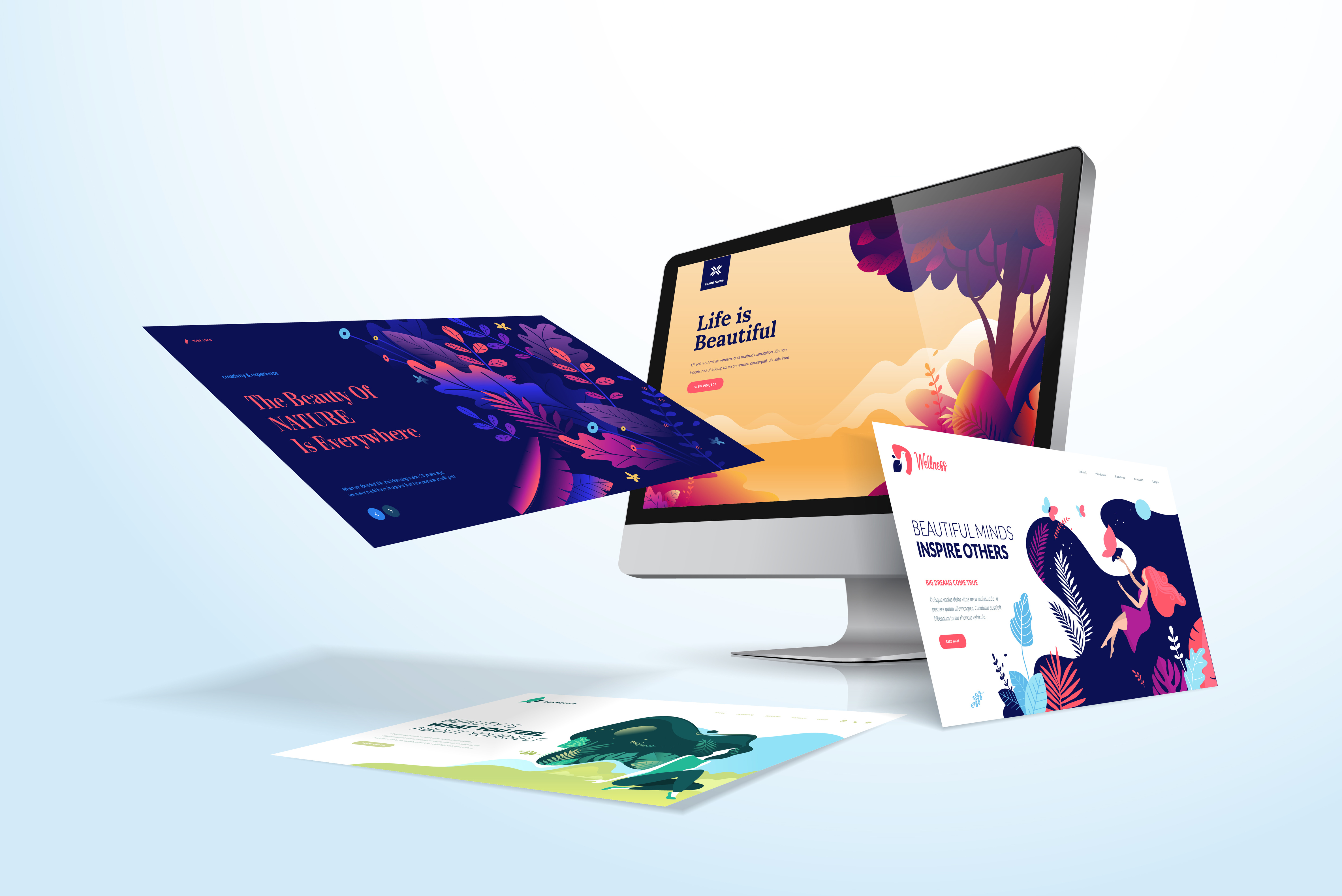 Web Design and Development project preview